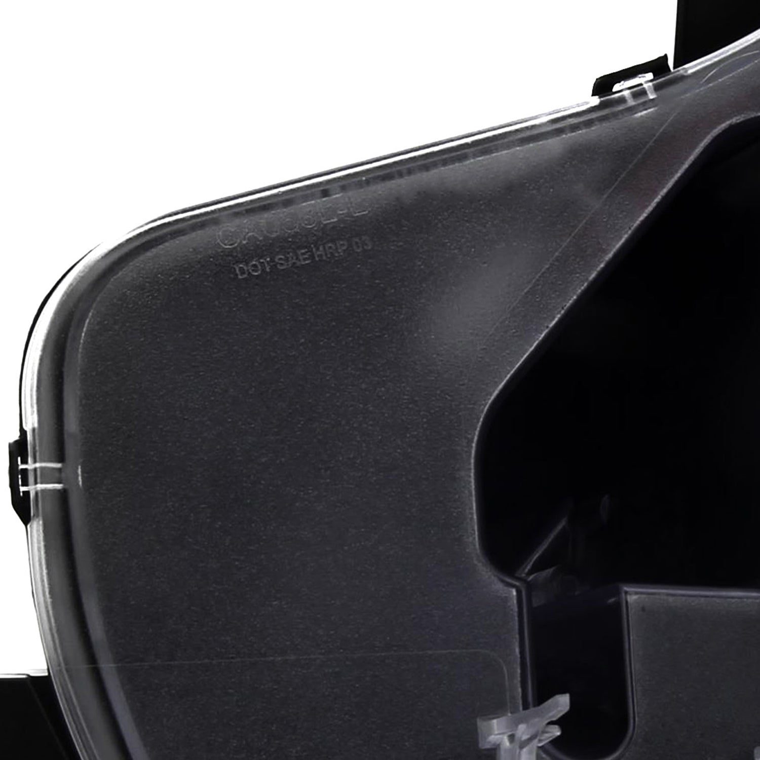 2003-2007 Cadillac CTS Halo Projector Headlights Matte Black/Clear Lens