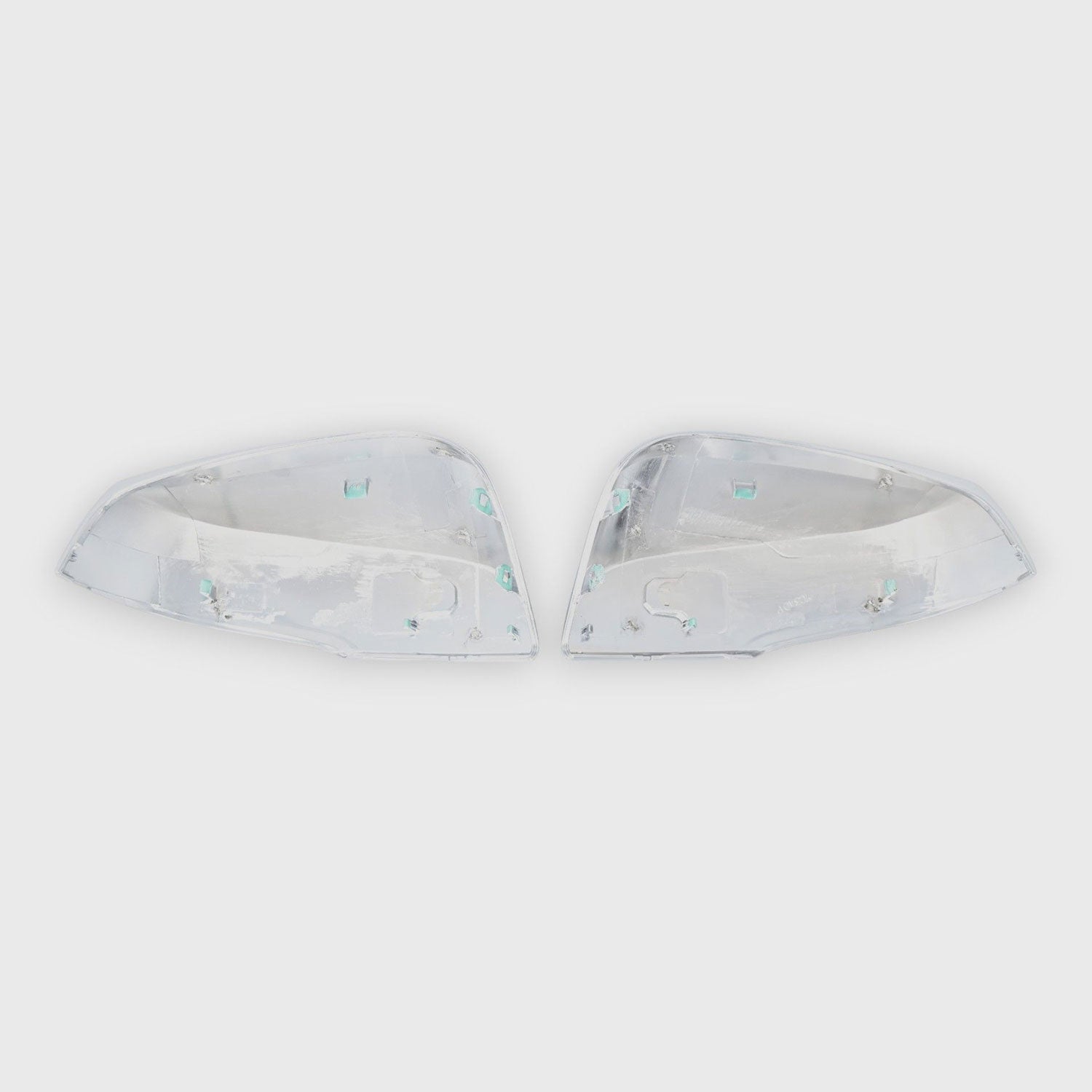2024-2025 Toyota Grand Highlander Mirror Cover Caps Chrome 2Pcs ABS Plastic
