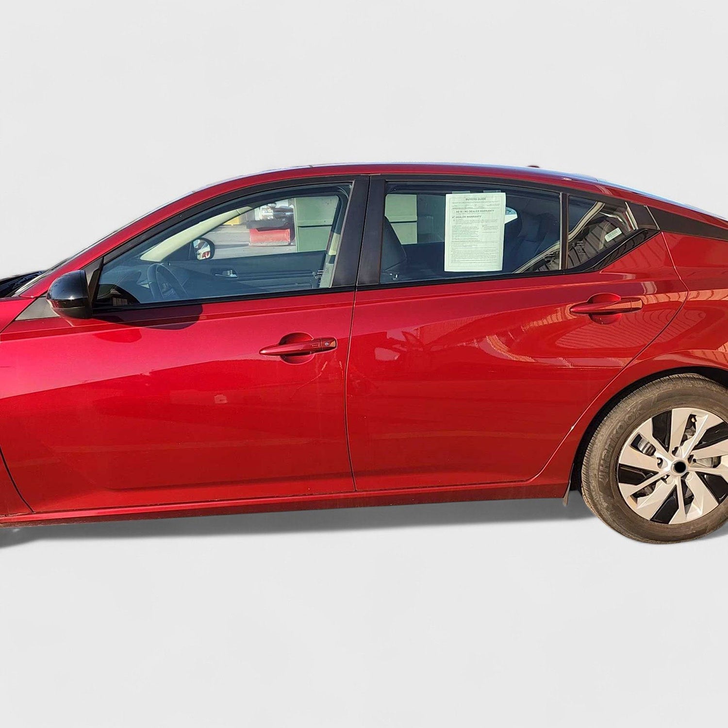 2019-2025 Nissan Altima Window Trim Set Gloss Black 6Pcs ABS Plastic