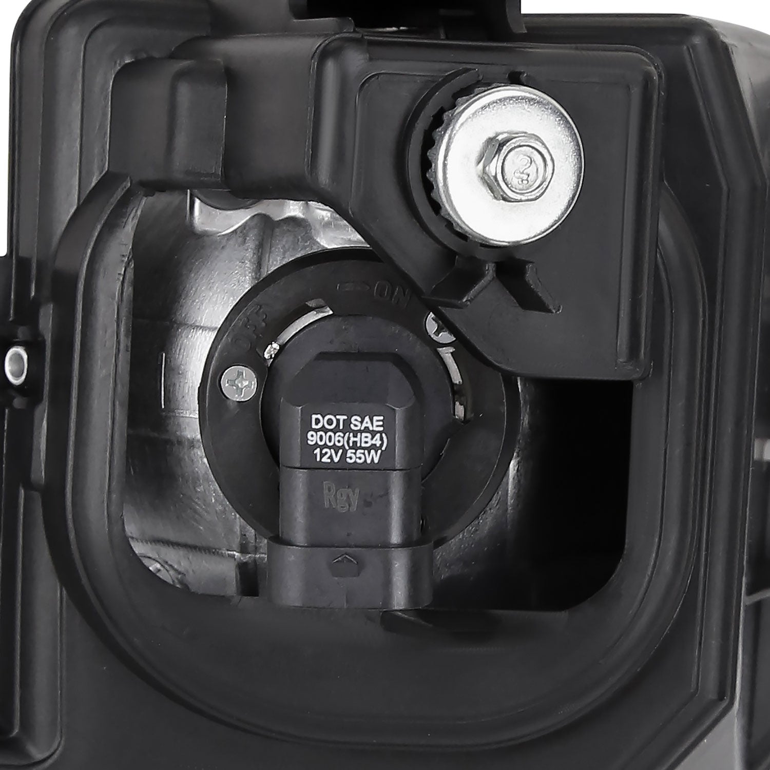 2005-2006 Honda CR-V 9006 Fog Lights Kit Switch & Wiring Harness Chrome/Clear