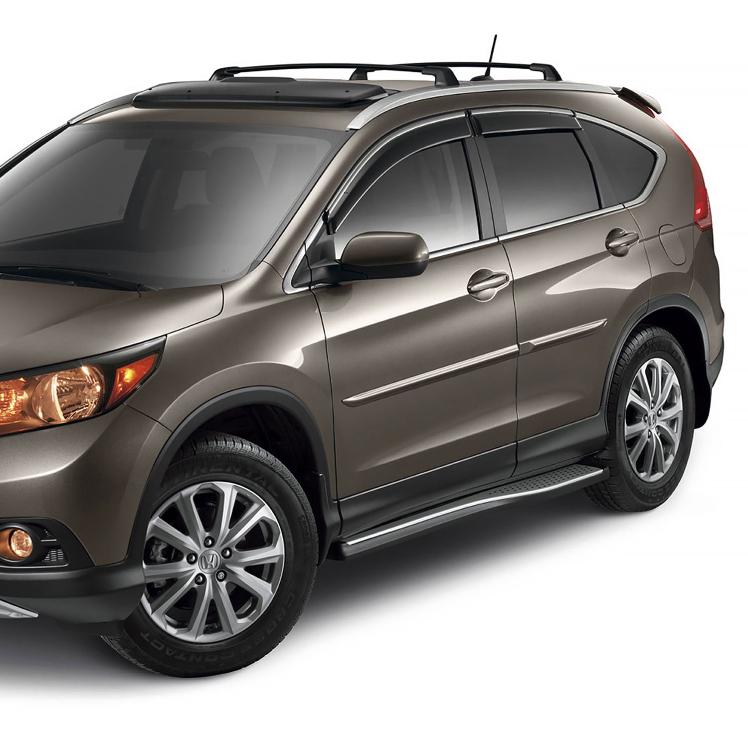 2012-2015 Honda CR-V Aluminum Roof Racks Cross Bars Black