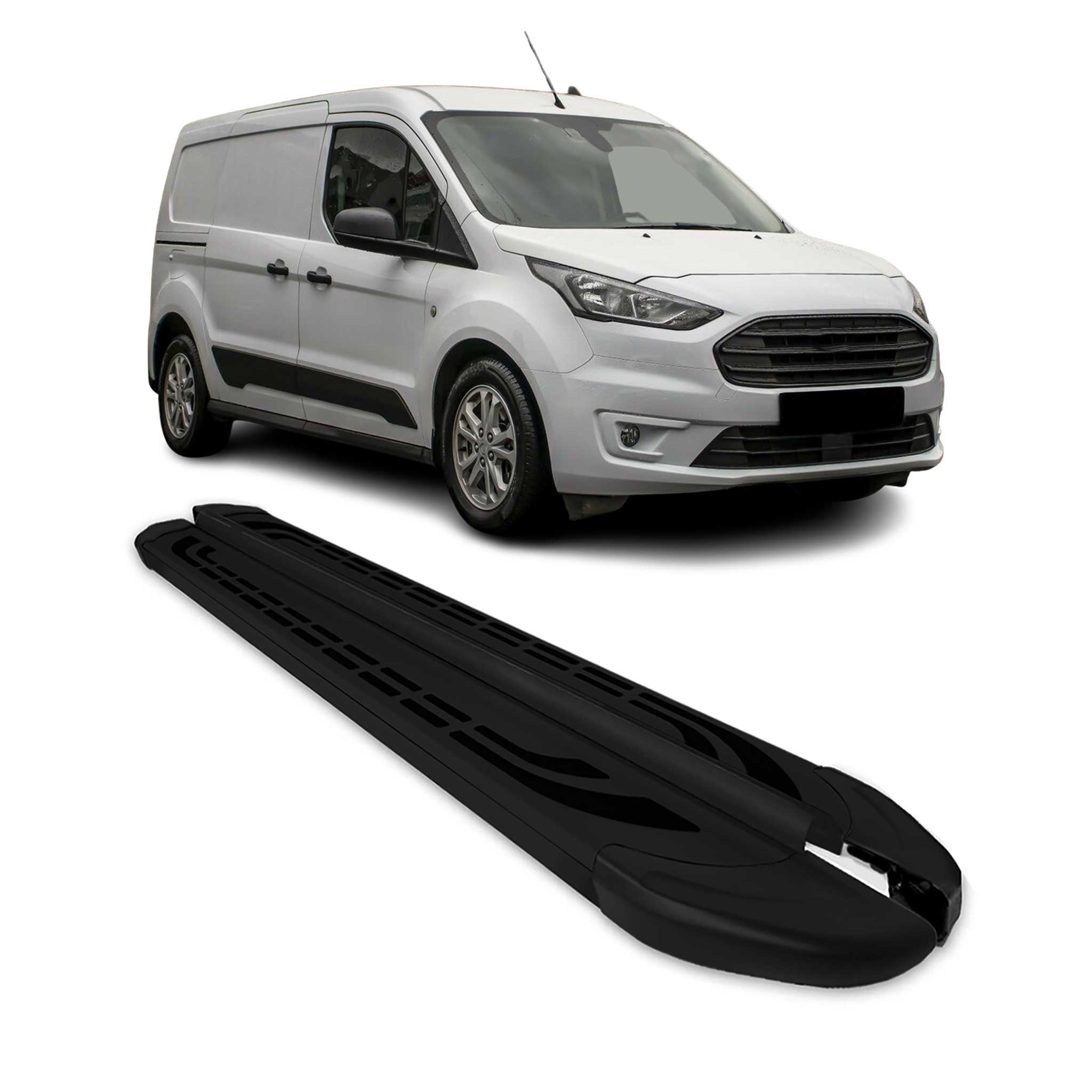 2020-2025 Ford Transit Connect Nerf Bar Side Step Running Boards Alu 2x