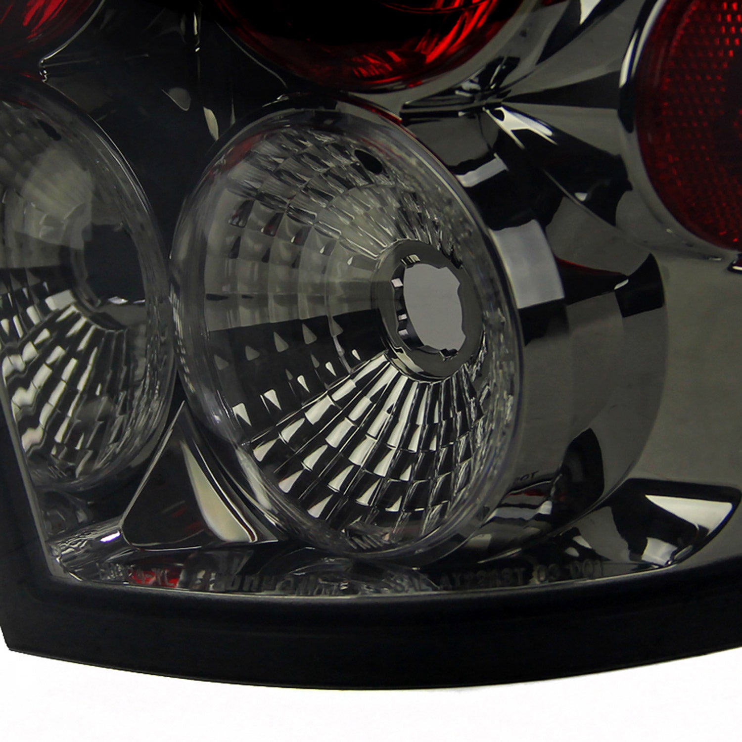 2005-2008 Toyota Tacoma Tail Lights Chrome Housing/Smoke Lens