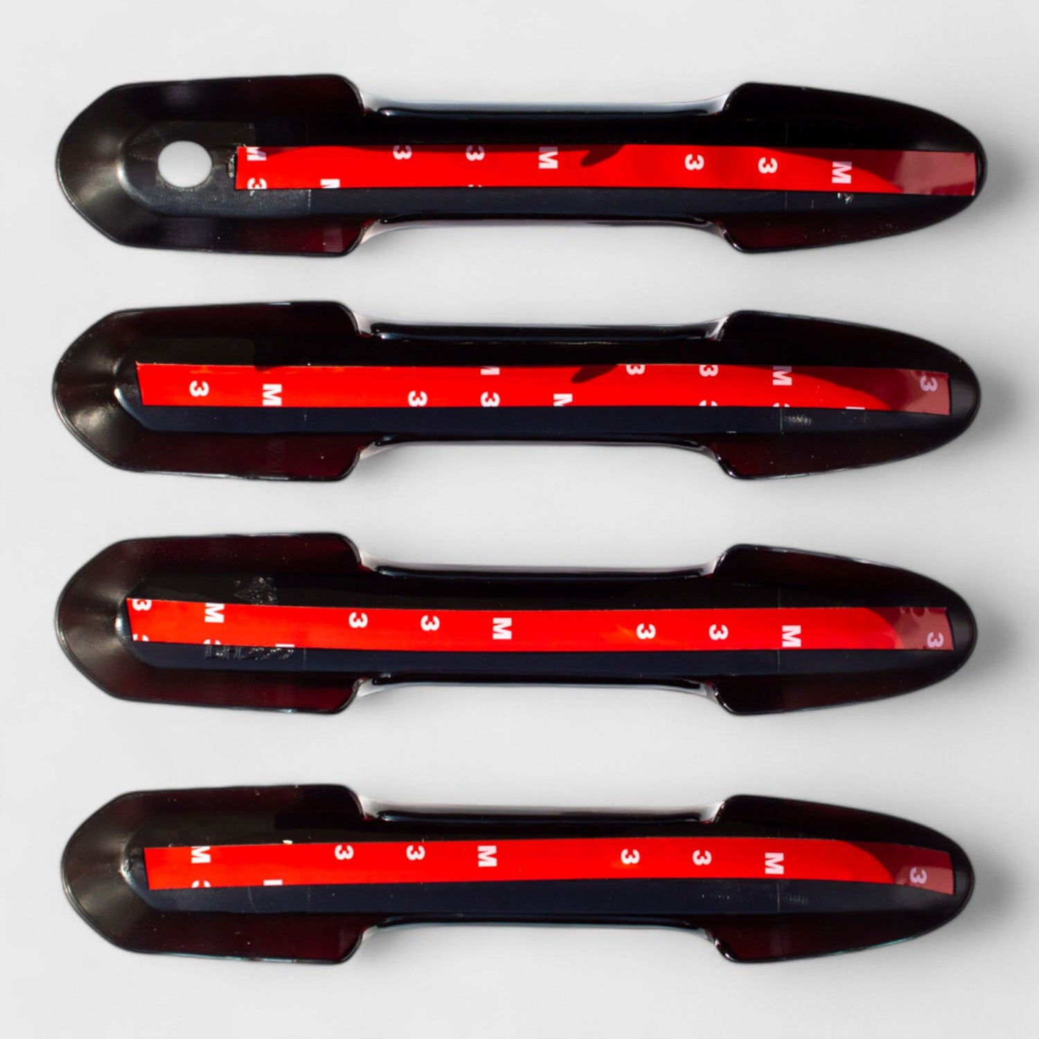 2019-2024 Toyota Highlander / RAV4 Door Handle Cover Gloss Black 4Pcs ABS Plastic