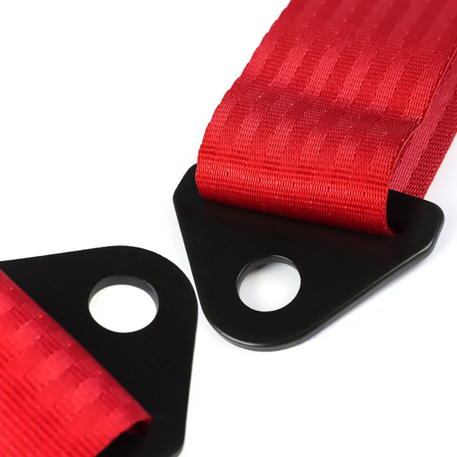 Universal Red 4 Point Racing Seat Belt Buckle Safety Harness