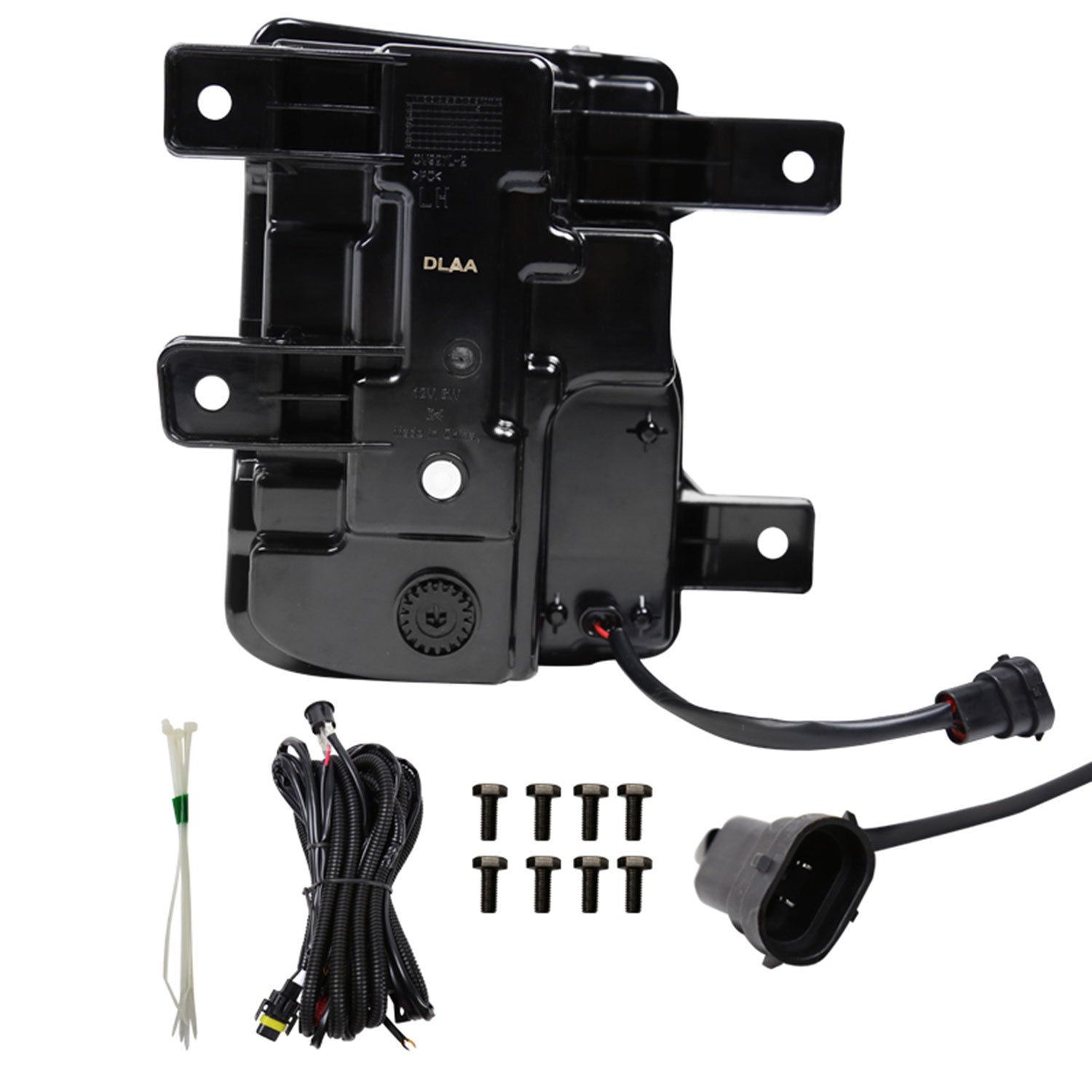 2016-2018 Chevy Silverado 1500 LED Fog Lights Kit Chrome Housing/Smoke Lens