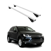 2011-2018 VW Touareg Roof Rack Cross Bars Silver