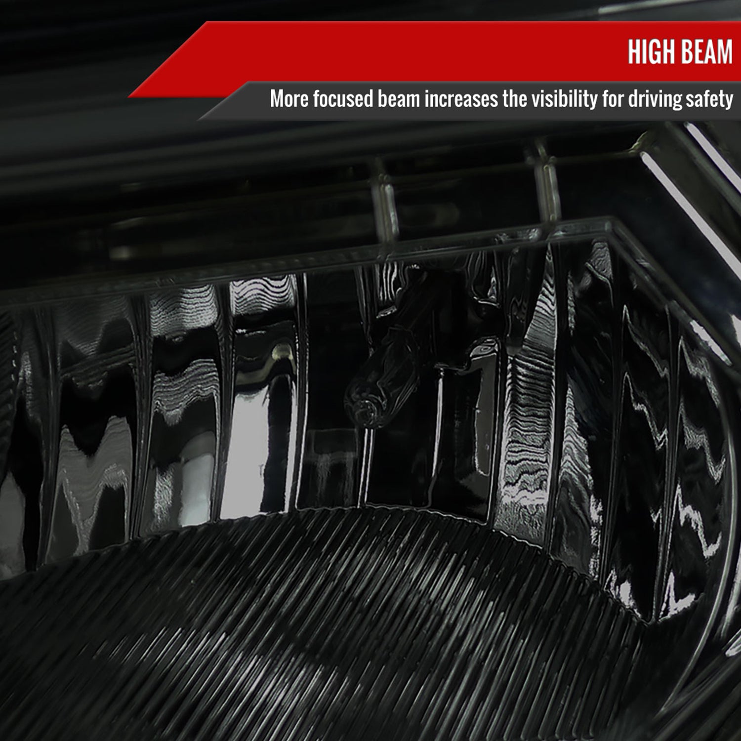 2002-2009 Chevy Trailblazer Projector Headlights LED Light Strip Chrome/Smoke