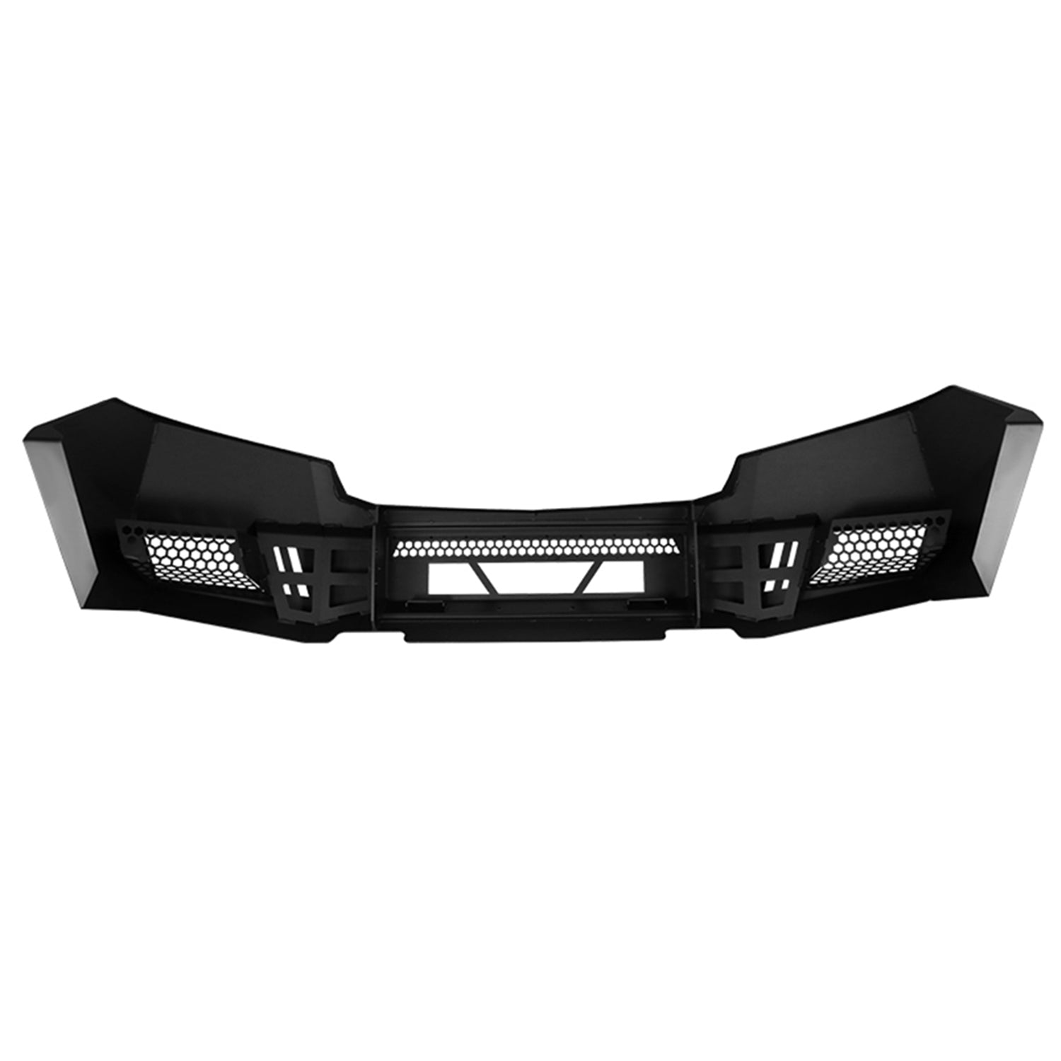 2015-2020 Chevy Colorado Black Heavy Duty Steel Front Bumper & LED Light Ports