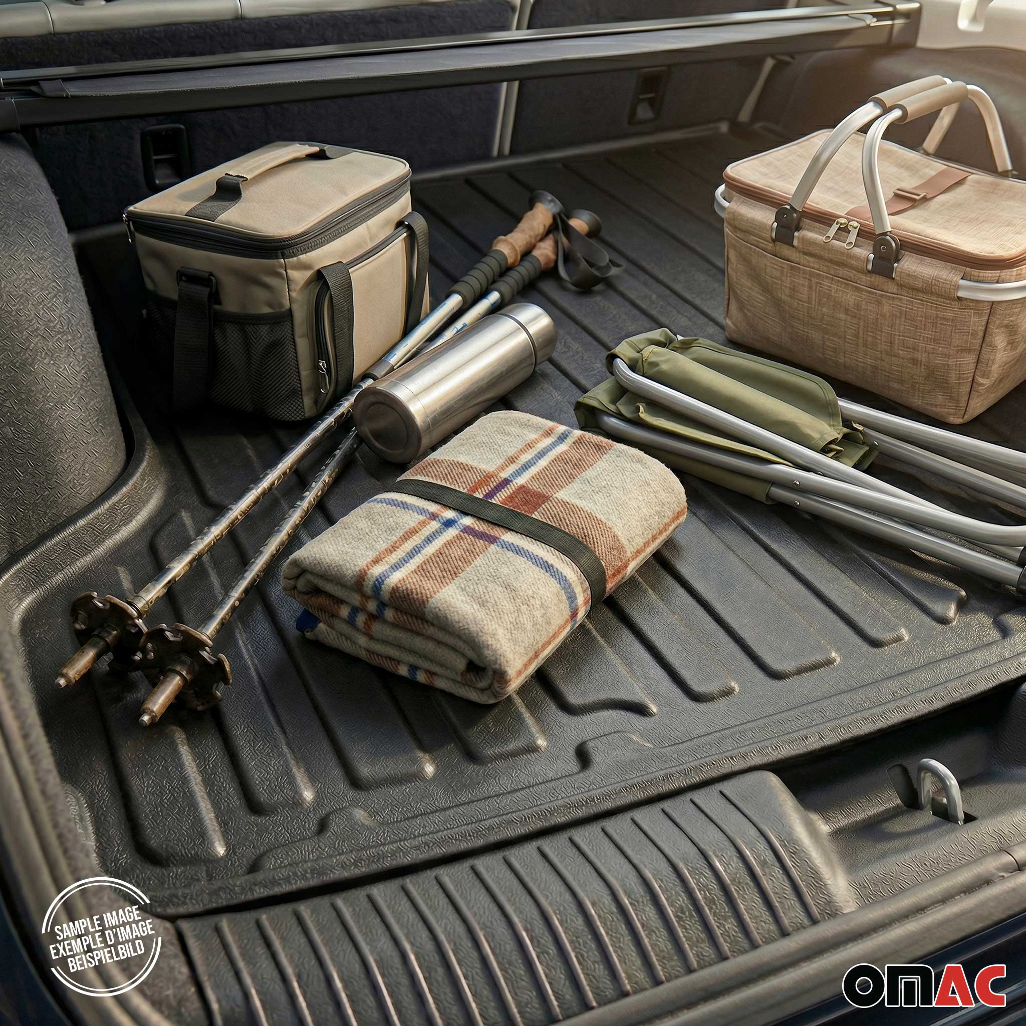 2003-2009 Kia Sorento Cargo Liner Trunk Mat All Weather Black