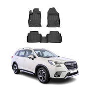 2019-2024 Subaru Forester Premium Floor Mats Liners Full Set All Weather Heavy Duty