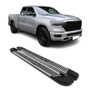 2019-2026 Ram 1500 Crew Cab Nerf Bar Side Step Running Boards Alu 2x
