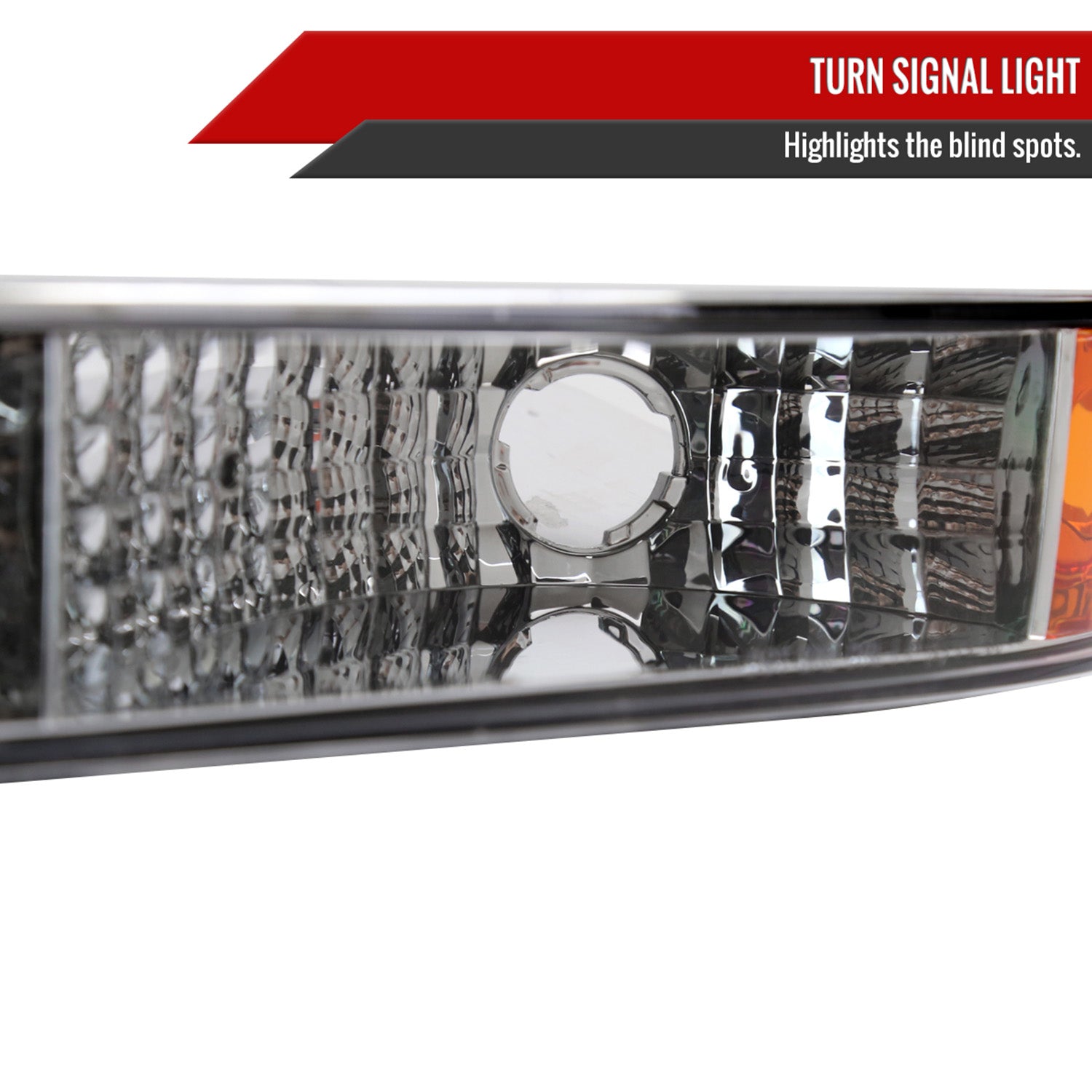 1999-2006 GMC Sierra/ 2000-2006 Yukon/Yukon XL Factory Bumper Lights Chrome