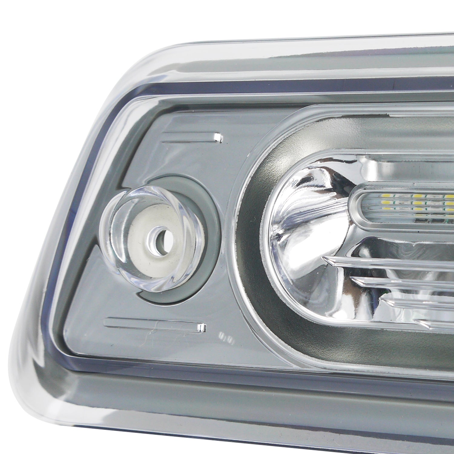 2009-2014 Ford F-150 SMD LED 3rd Brake Light Chrome Housing/Clear Lens