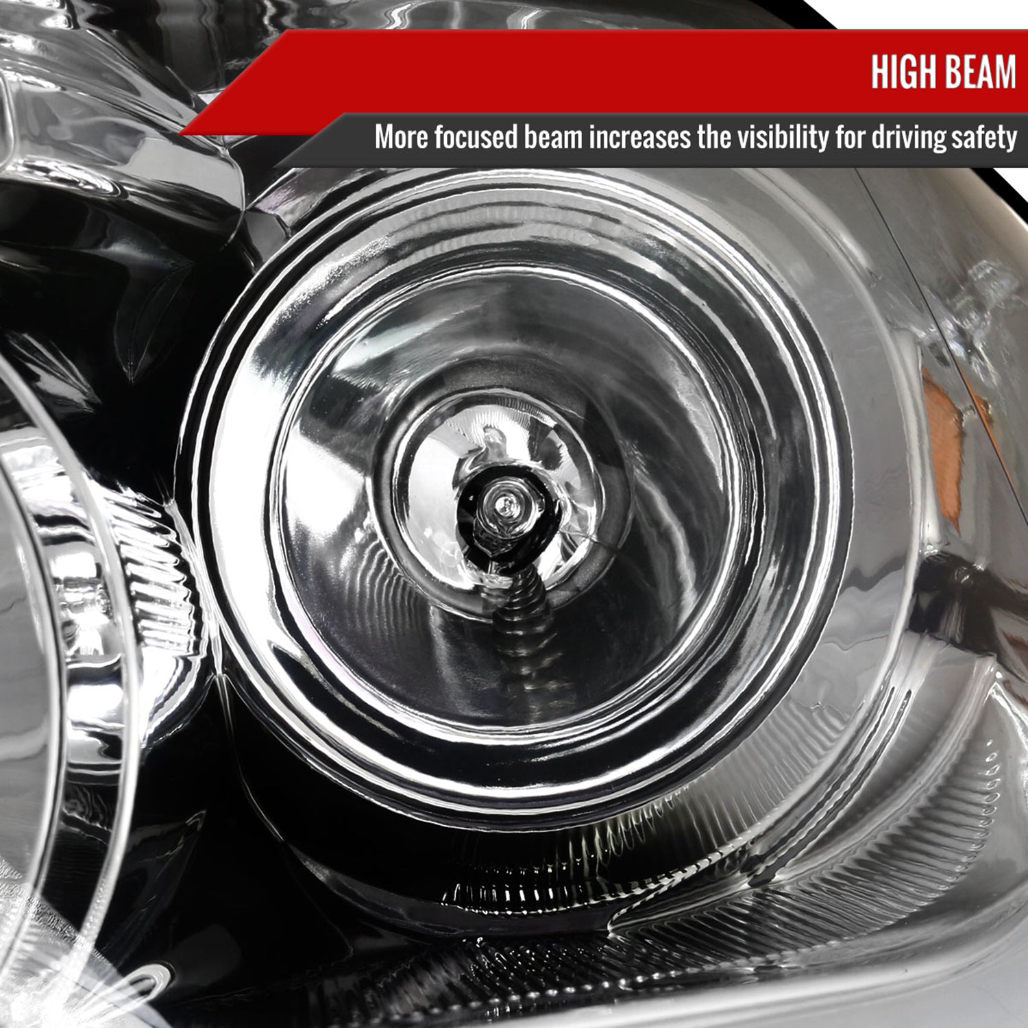 2010-2011 Kia Soul Projector Headlights LED Light Bar&LED Signal Lights Chrome