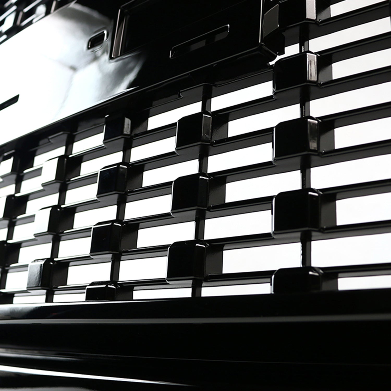 2015-2018 GMC Canyon Glossy Black ABS Front Hood Grille