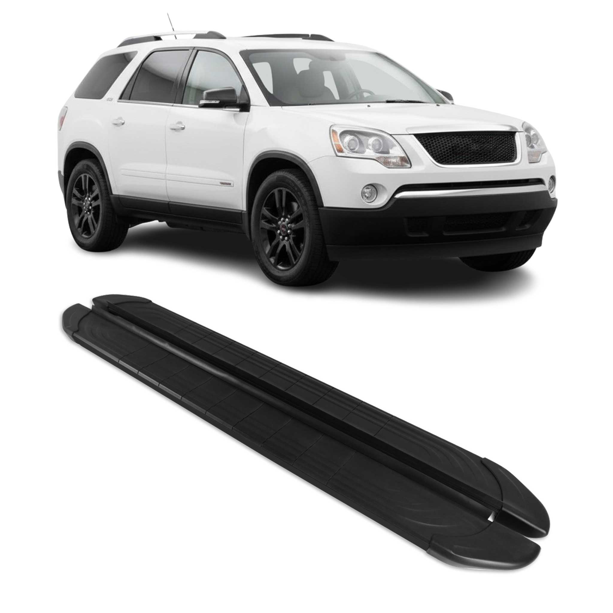 2007-2016 GMC Acadia/Saturn Outlook Nerf Bar Side Step Running Boards Alu 2Pcs