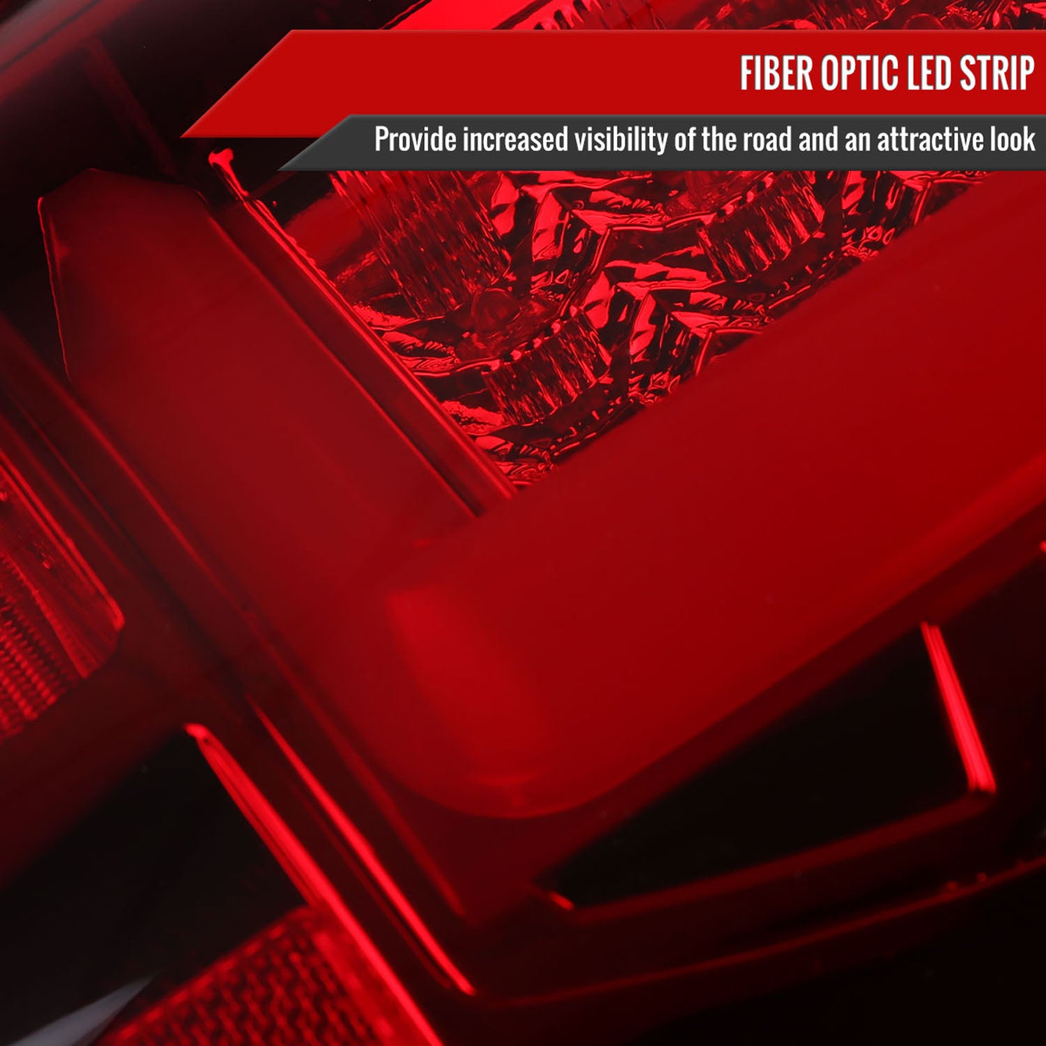 2002-2006 Dodge RAM 1500 2500 3500 LED Tail Lights Chrome Housing/Red Lens