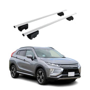Roof Racks Cross Bars Iron for Mitsubishi Eclipse Cross 2018-2024 Gray