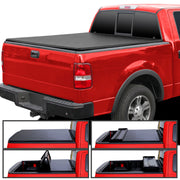 2004-2014 Ford F-150 5'6" Short Bed Soft Quad-Fold Tonneau Cover
