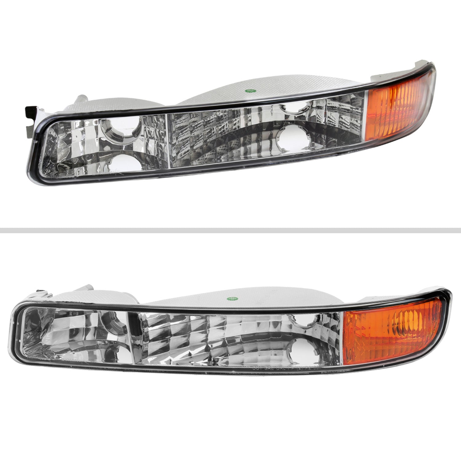 1999-2006 GMC Sierra/ 2000-2006 Yukon/Yukon XL Factory Bumper Lights Chrome