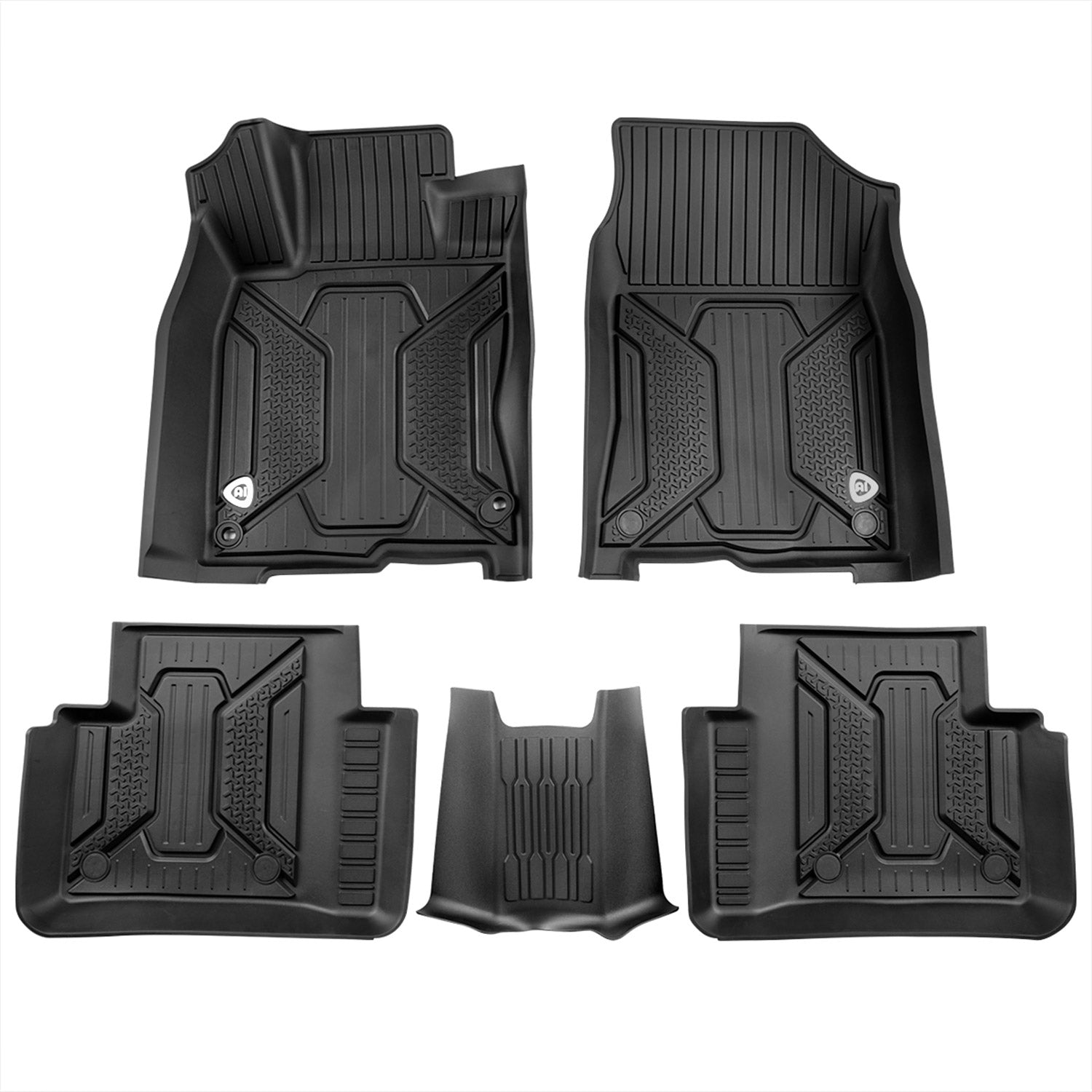 2016-2021 Honda Civic All Weather TPE Floor Mats Liner 5Pcs