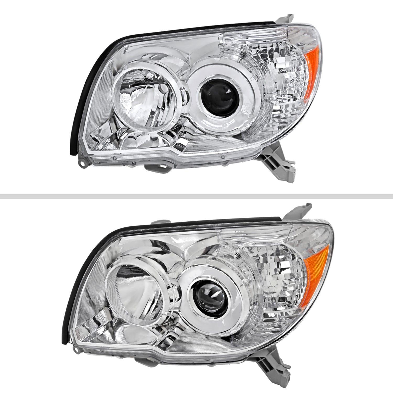 2006-2009 Toyota 4Runner SR5 Limited Projector Style Headlights Chrome/Clear