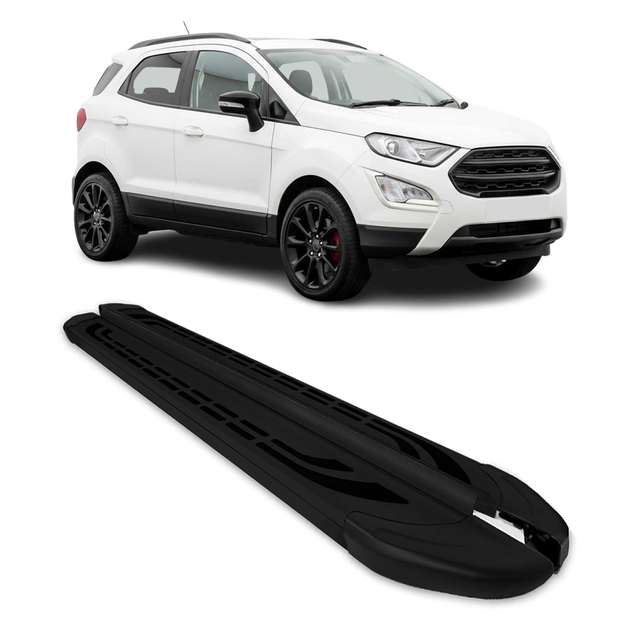 2013-2017 Ford EcoSport Running Boards Side Steps Black