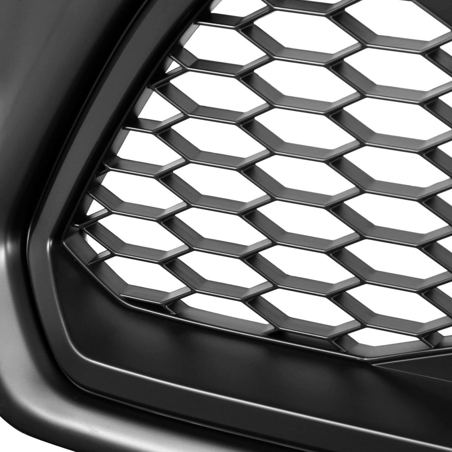 2012-2015 Toyota Tacoma Matte Black Mesh Replacement Grille w/ LED Lights