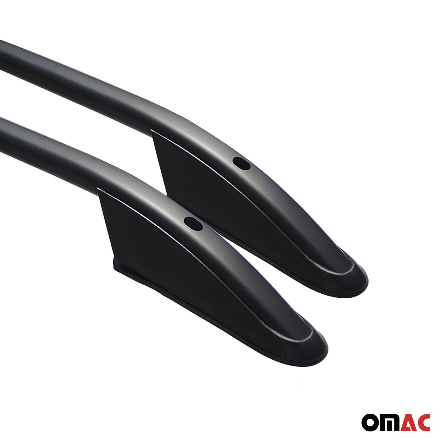 2015-2024 Ford Transit & E-Transit L2 Regular Roof Rack Rails Side Rails Black