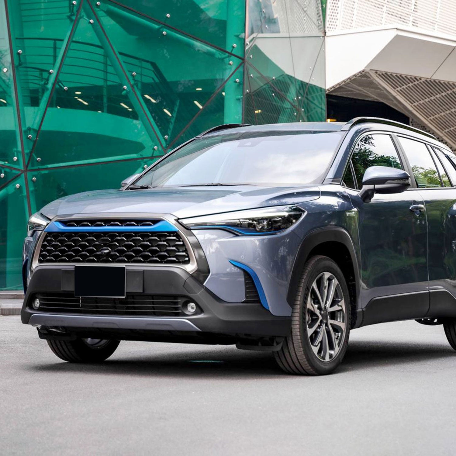 2022-2023 Toyota Corolla Cross LED Fog Lights Kit Chrome Housing/Clear Lens