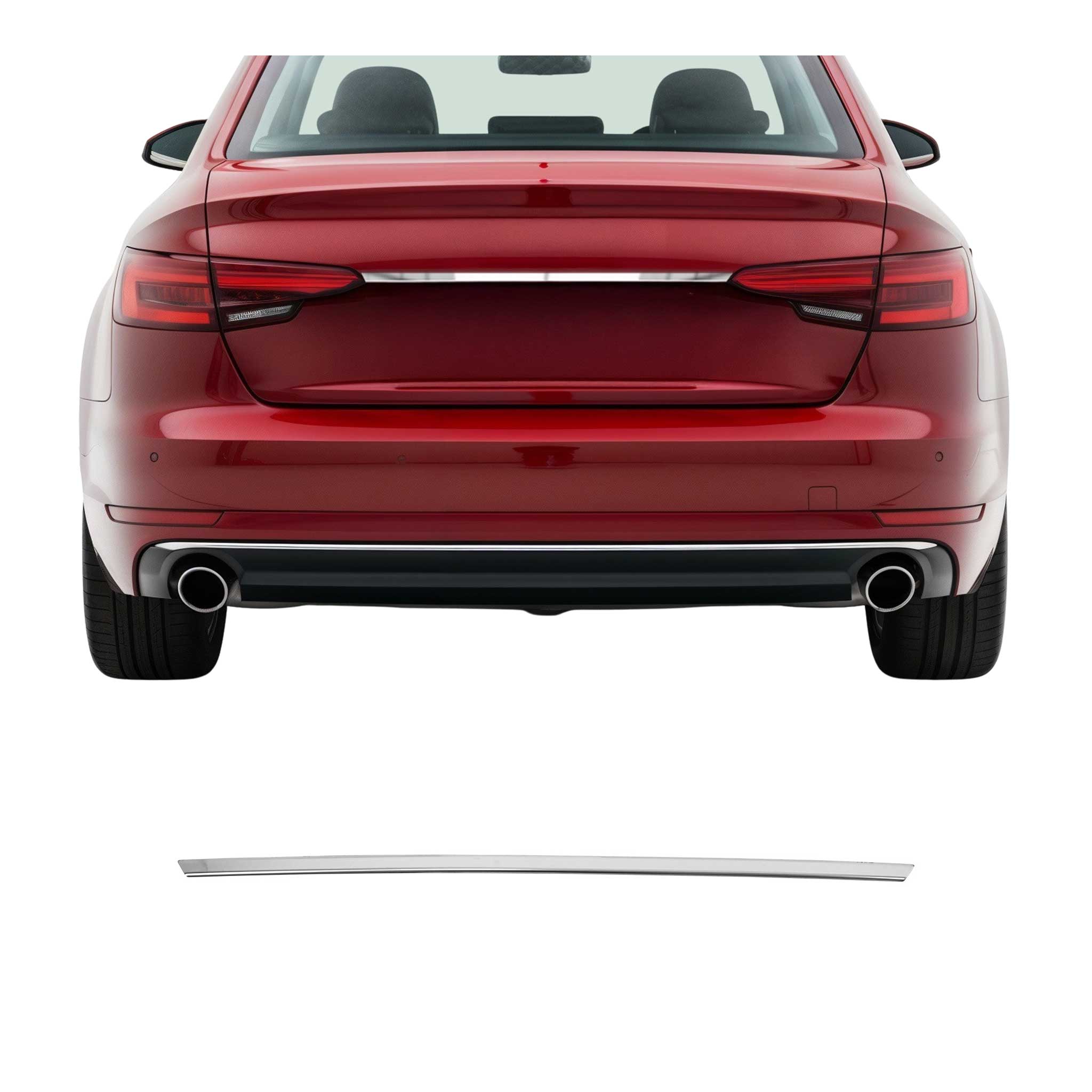 2017-2024 Audi A4 B9 Sedan (8W) Trunk Door Handle Cover Stainless Steel