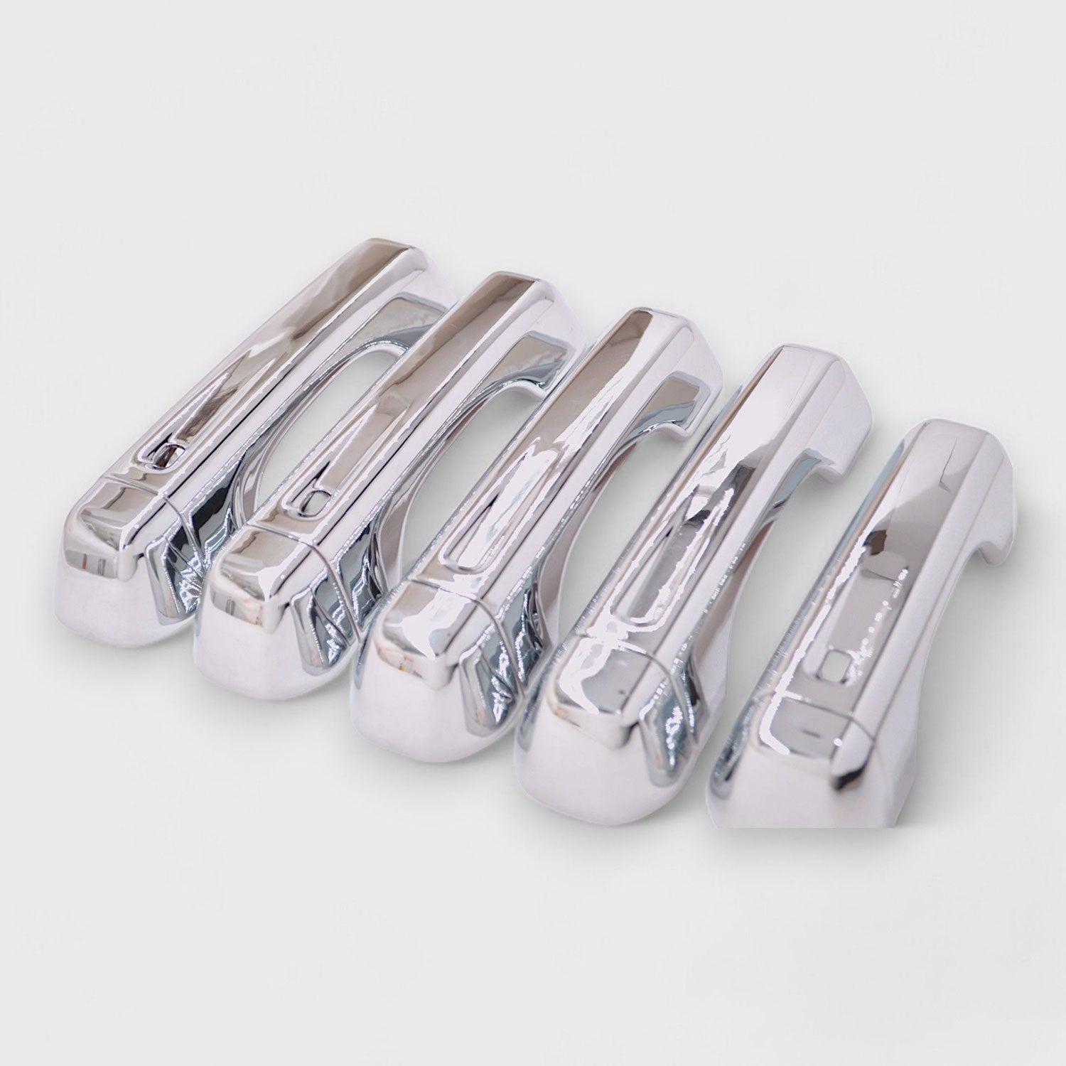 2018-2025 Jeep Wrangler JL Door Handle Cover Chrome 10Pcs ABS Plastic