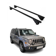 2007-2017 Jeep Patriot Roof Rack Cross Bars Black