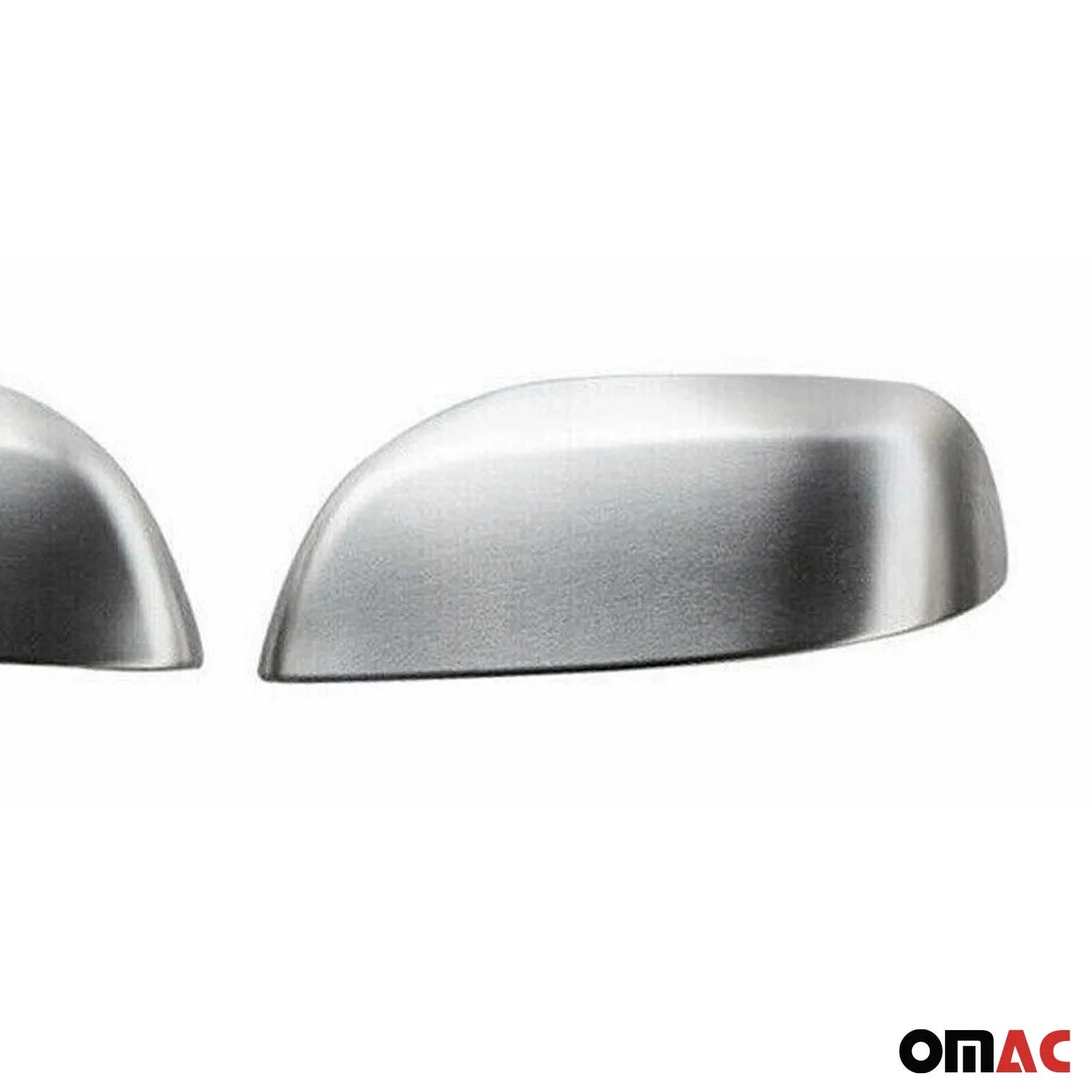 2010-2013 Lexus GX 460 Side Mirror Cover Caps Brushed Stainless Steel Silver 2 Pcs