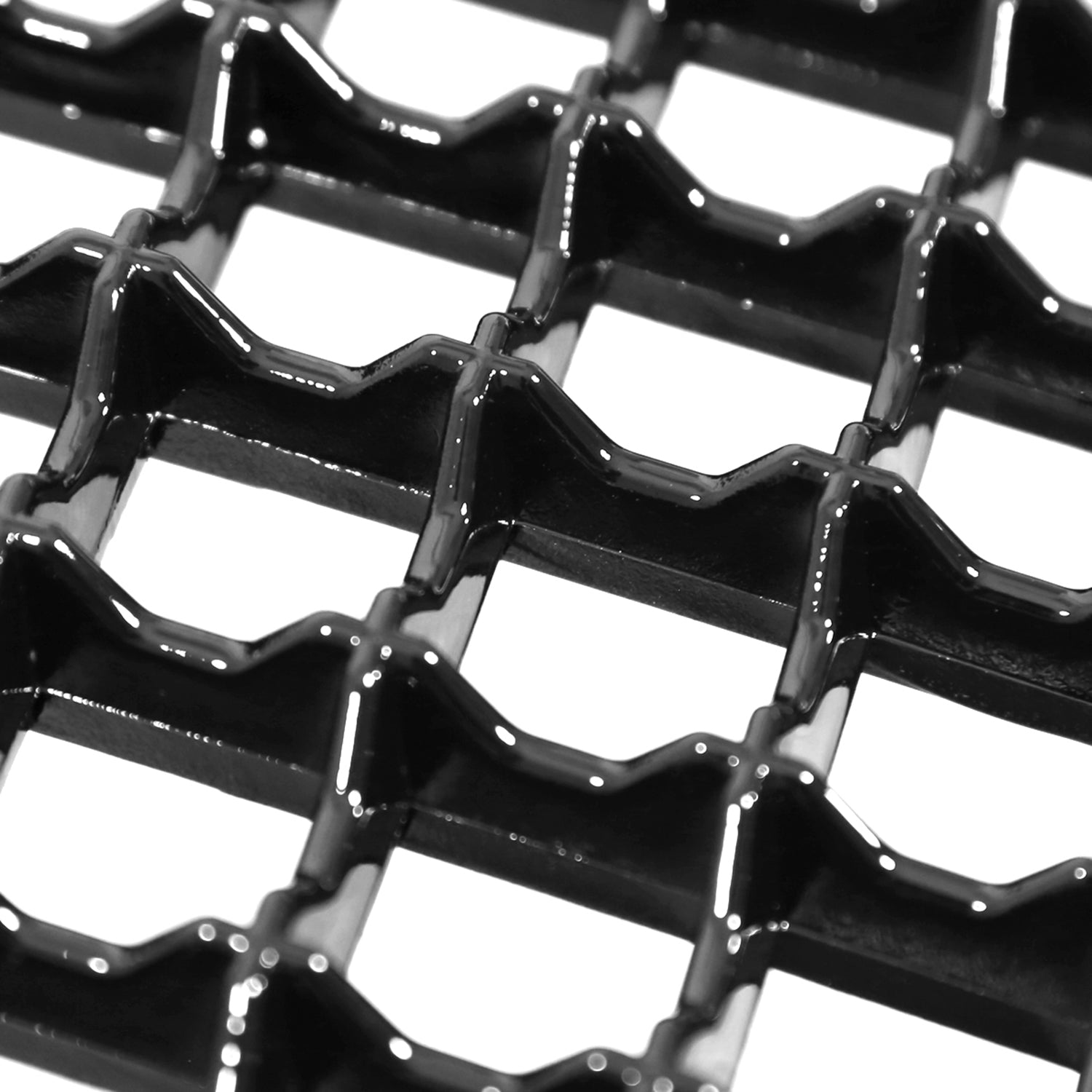 2009-2014 Ford F-150 Glossy Black ABS Mesh Grille