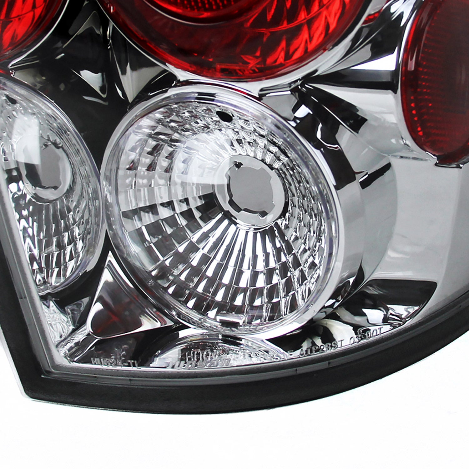 2005-2008 Toyota Tacoma Tail Lights Chrome Housing/Clear Lens