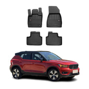2019-2026 Volvo XC40 Recharge Premium Floor Mats Liners Full Set All Weather Heavy Duty