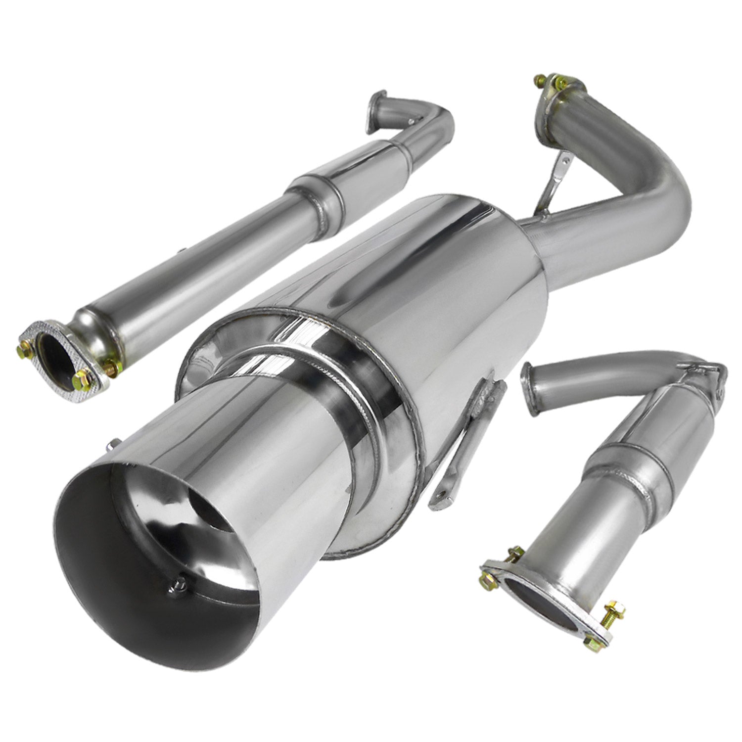 1995-1999 Mitsubishi Eclipse GST 2.0L Turbo Steel N1 Catback Exhaust