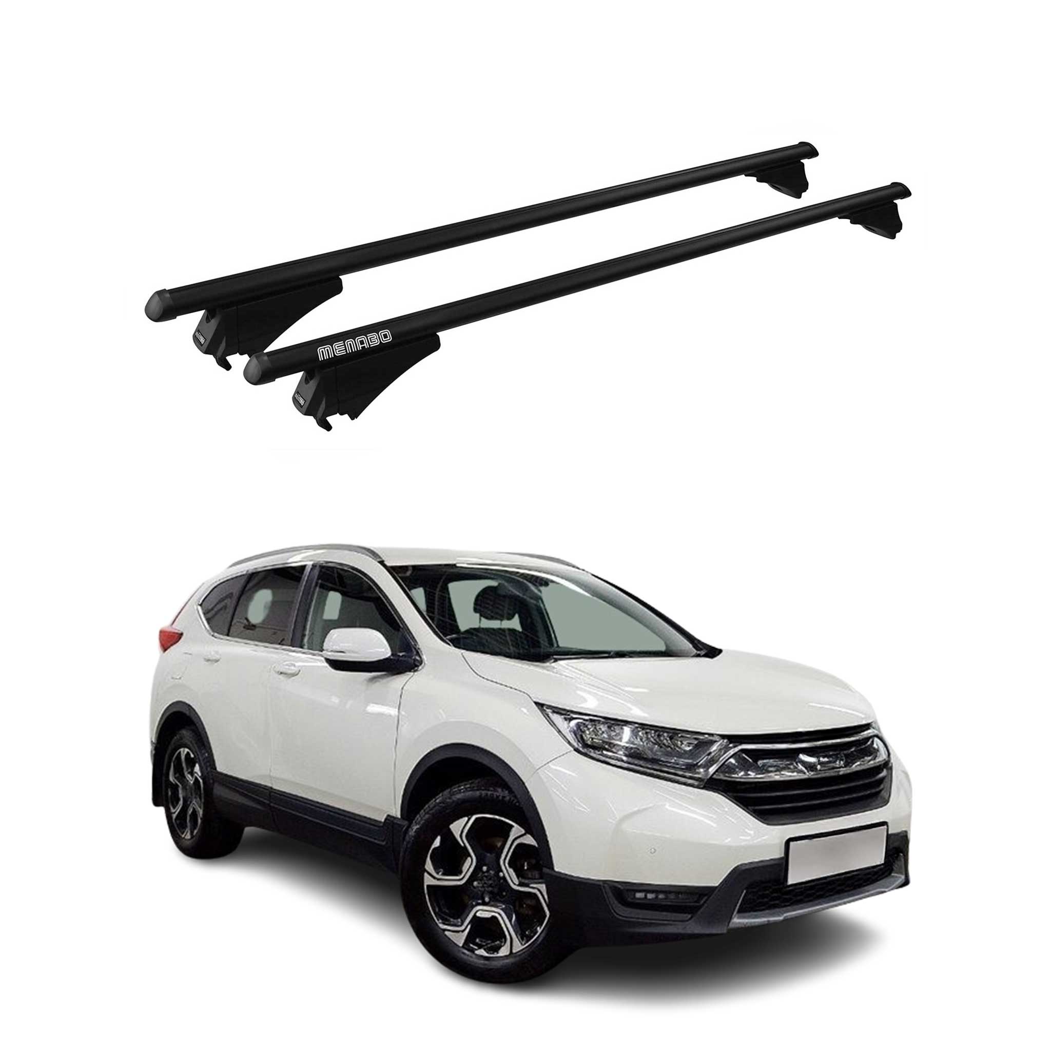 2017-2022 Honda CR-V Roof Rack Cross Bars Black