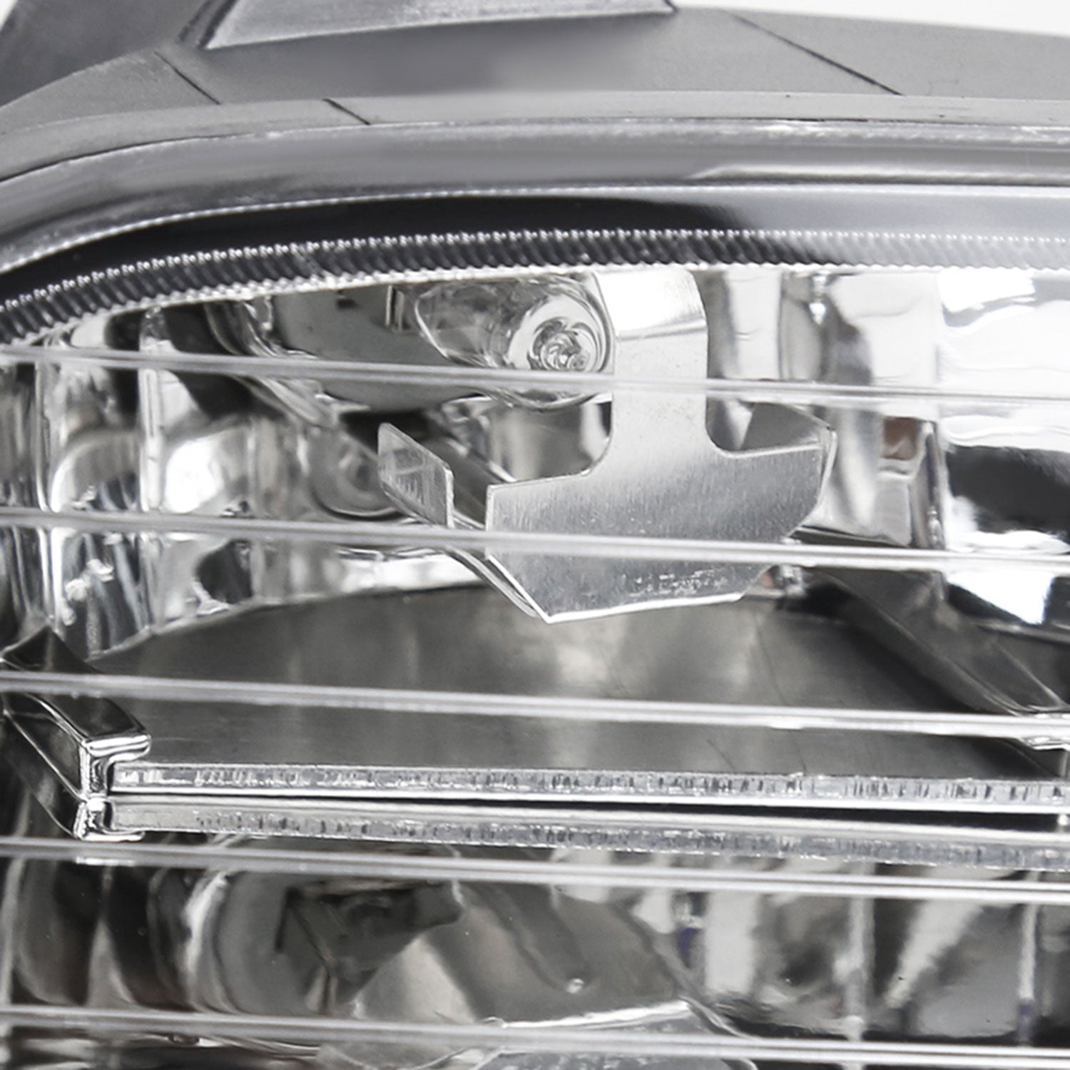 1997-2001 Honda Prelude H3 Fog Lights Kit Chrome Housing/Yellow Lens