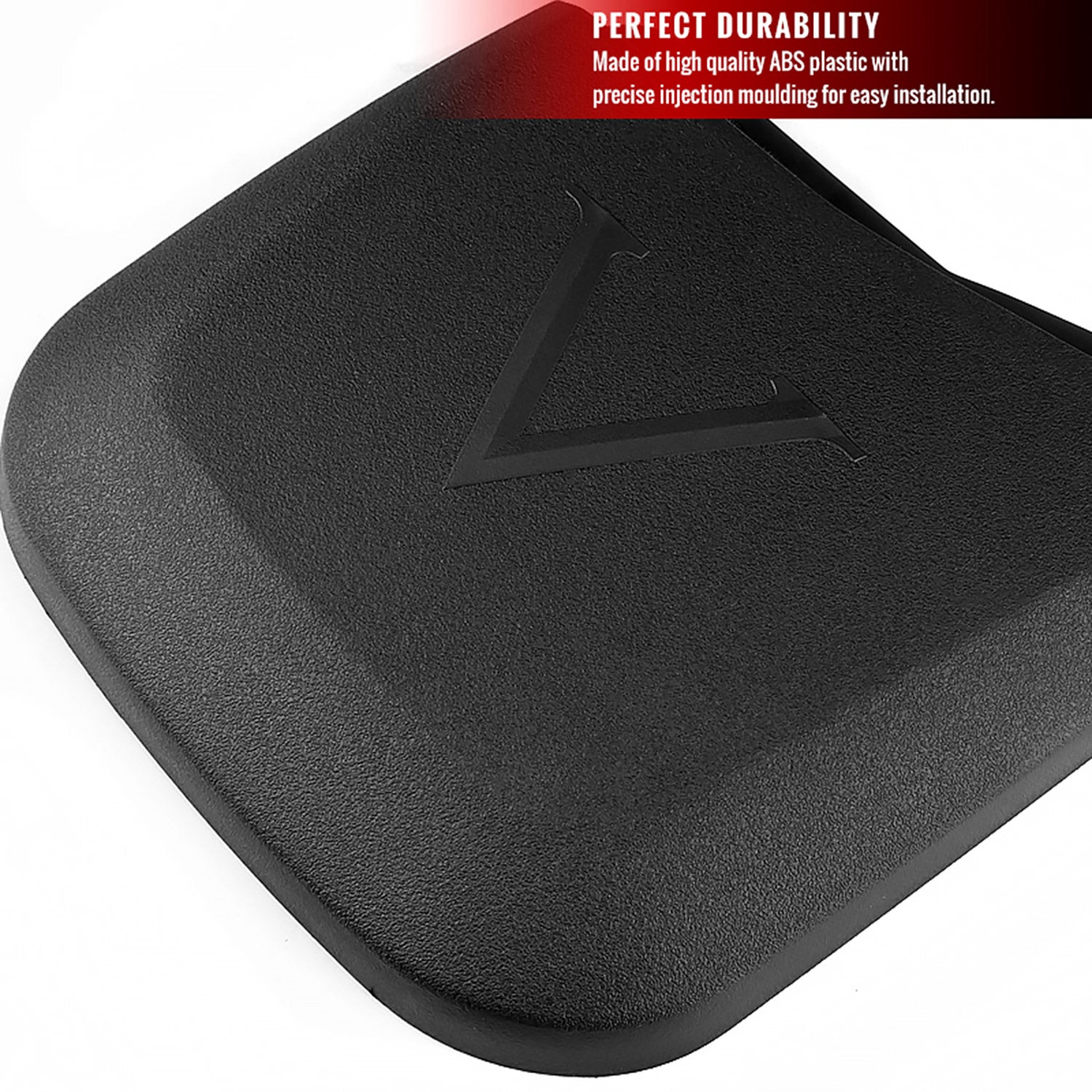 2017-2018 Ford F-250/F-350 Front & Rear Mud Flap Splash Guards w/out Wheel Lip