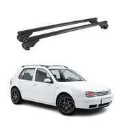 Roof Rack Cross Bars Carrier for Volkswagen Golf Hatchback 1999-2006 TÜV Gray 2x