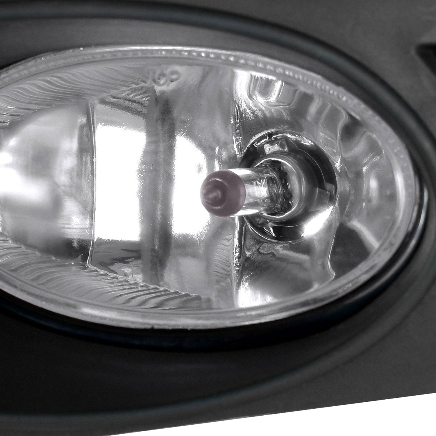 2003-2005 Honda Accord Coupe H11 Fog Lights Kit Chrome Housing/Clear Lens