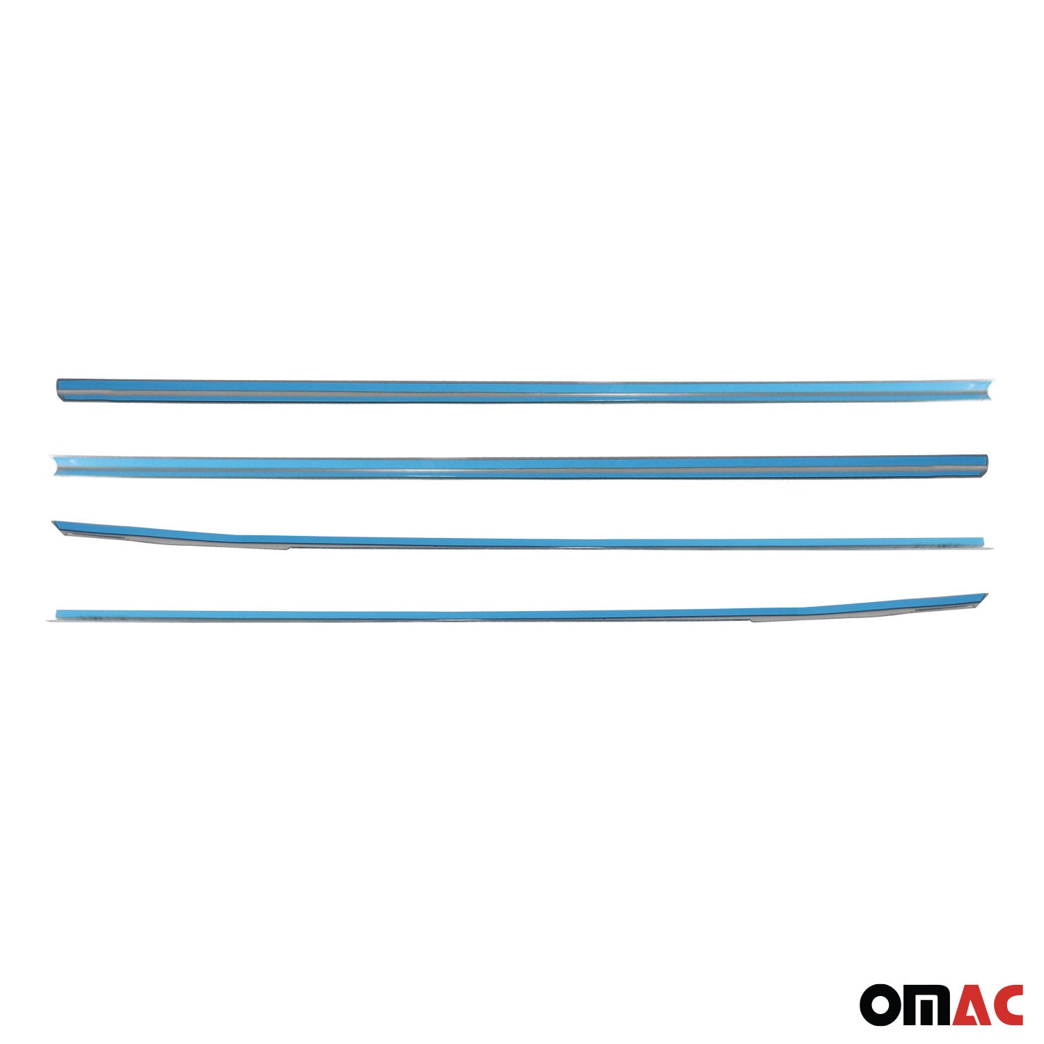 2012-2019 BMW 3 Series F30 Sedan Window Molding Trim Streamer Stainless Steel