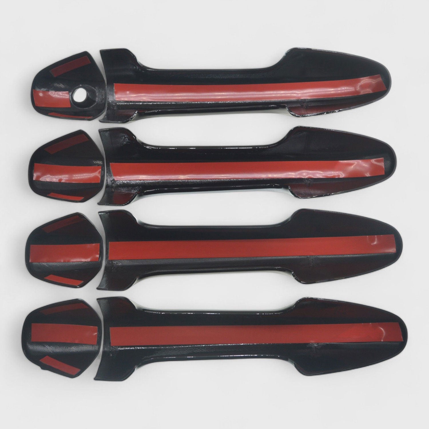 2016-2024 Toyota Tacoma Door Handle Cover Gloss Black 8Pcs ABS Plastic