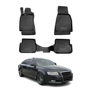 2008-2011 Audi A6 Avant A6 Allroad A6 Sedan FL Floor Mats Liners Full Set All Weather