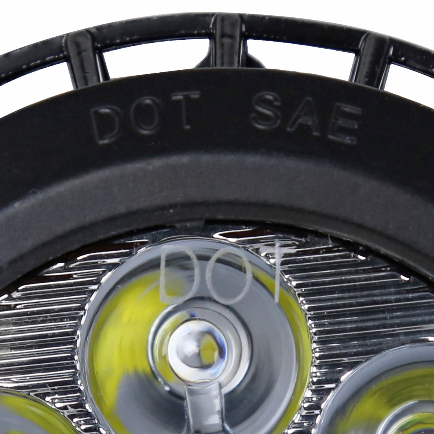 2011-2013 Toyota Highlander 6-LED Fog Lights Kit Chrome Housing/Clear Lens