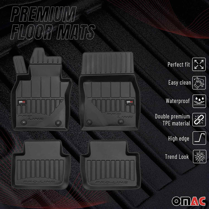 2019-2024 Mazda 3 Premium Floor Mats Liners Full Set All Weather Heavy Duty