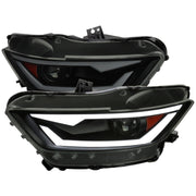 2015-2017 Ford Mustang / 18-2020 Mustang Shelby LED Xenon HID Headlights Smoke